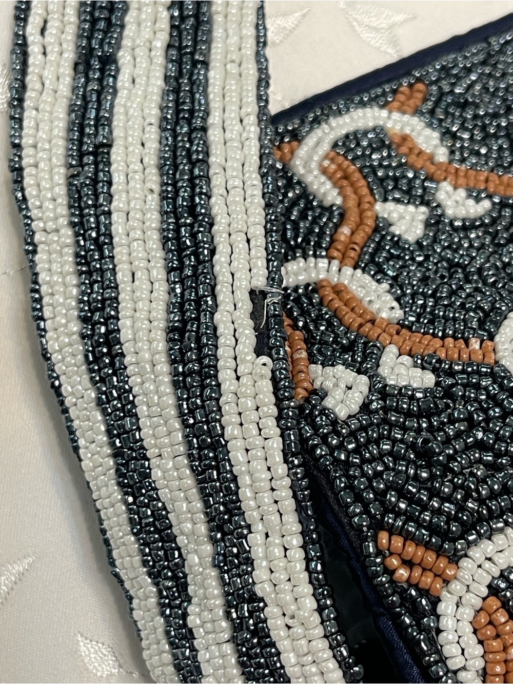 Rachel Zoe Horseshoe Cowgirl beaded bag - Picture 6 of 13